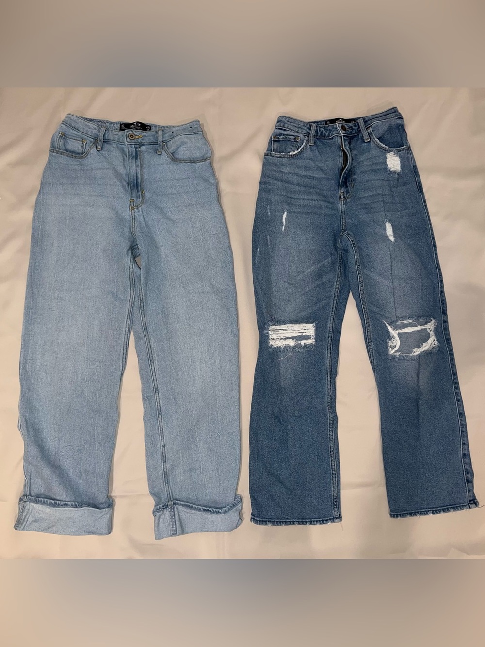 Hollister Ultra High-Rise Dad Jeans Bundle | Size 3S | 2 Pairs